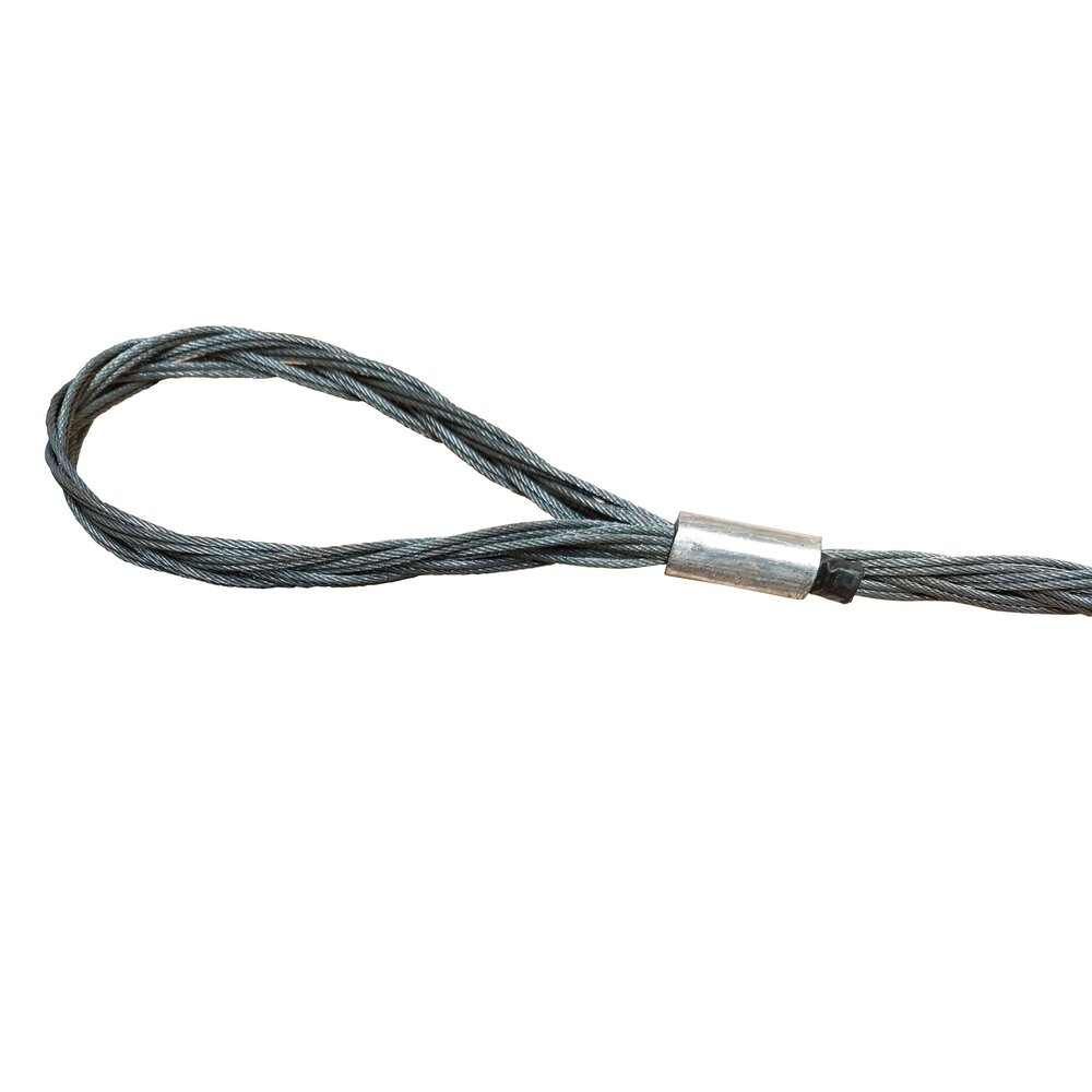 Flatbraided wire sling with non-conical ferrule | © CERTEX Danmark A/S