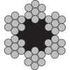 Stålwire 6x7+1 FC