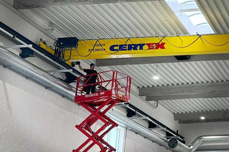 CERTEX Danmark A/S tilbyder kranservice