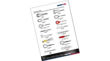 Steel wire rope fittings Steel wire rope fittings