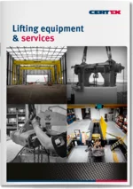 Brochure about lifting equipment and services | © CERTEX Danmark A/S