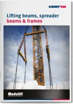 Brochure about Modulift lifting beams, spreader beams and frames | © CERTEX Danmark A/S