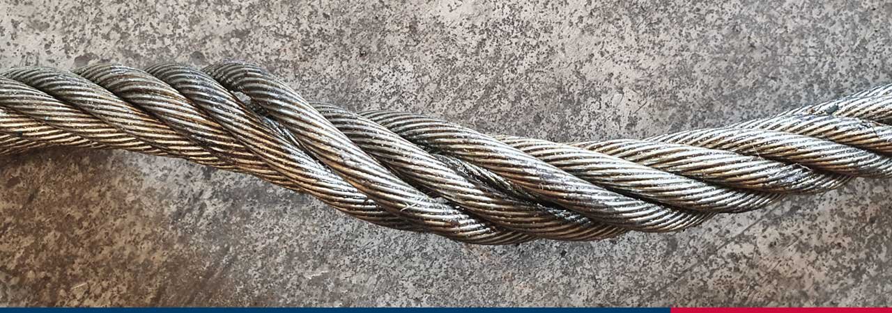 Discarded steel wire | © CERTEX Danmark A/S Discarded steel wire | © CERTEX Danmark A/S